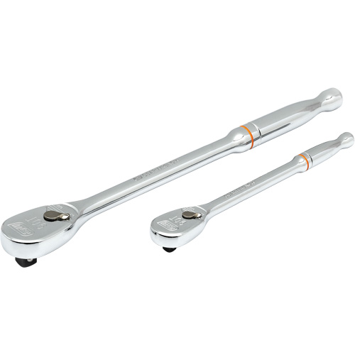 90-Tooth Long Handle Teardrop Ratchet Set R.M.G. Prévention