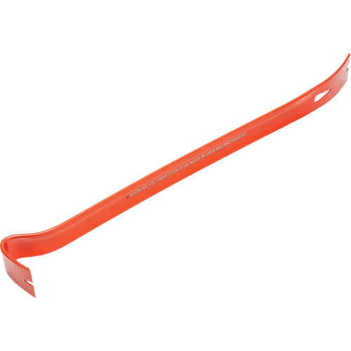 Barre-levier demi-ronde, 1-3/4" la, 21" lo R.M.G. Prévention