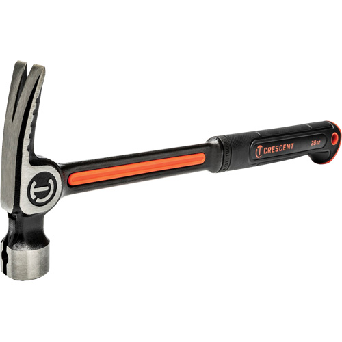 Marteau de charpente &agrave; face meul&eacute;e, 28 oz, Prise en Acier plein, 16" lo R.M.G. Prévention