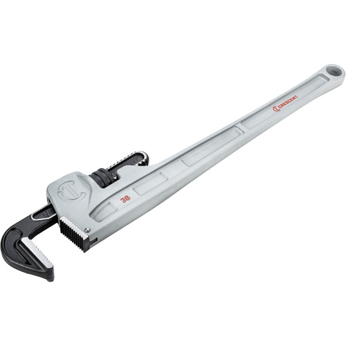 Cl&eacute; &agrave; tuyaux, Cap des m&acirc;choires 5", Longueur 36", Fini Rev&ecirc;tement en poudre, Prise Non-ergonomique R.M.G. Prévention
