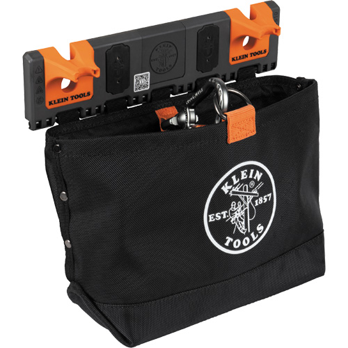 Bucket Work CentreS-Hook Hardware Pouch Module, Nylon, 1 Pockets, Black/Orange R.M.G. Prévention