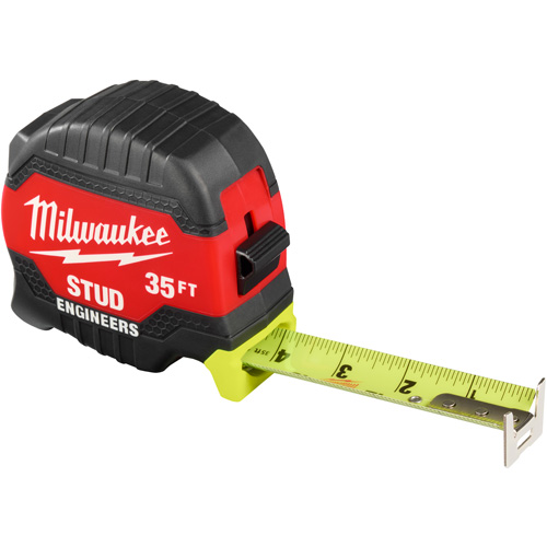 Ruban &agrave; mesurer Stud, 1-5/16" x 35' R.M.G. Prévention