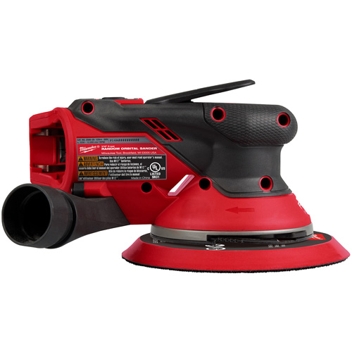 M12 FUEL 6" Random Orbital Sander, 6" Sand Paper, 12 V R.M.G. Prévention