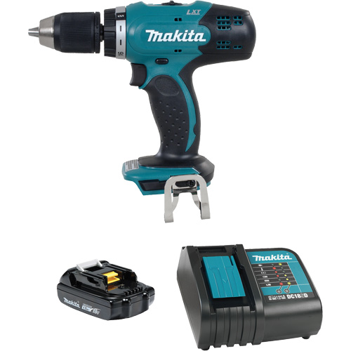 LXT Compact Drill-Driver Kit, Lithium-Ion, 18 V, 1/2"/1-7/16" Chuck, 420 in-lbs Torque R.M.G. Prévention