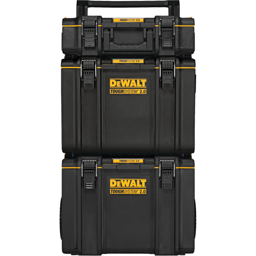 Syst&egrave;me de rangement sur roues TOUGHSYSTEM 2.0, 24" x 20-2/5" x 34-1/2", Noir/Jaune R.M.G. Prévention