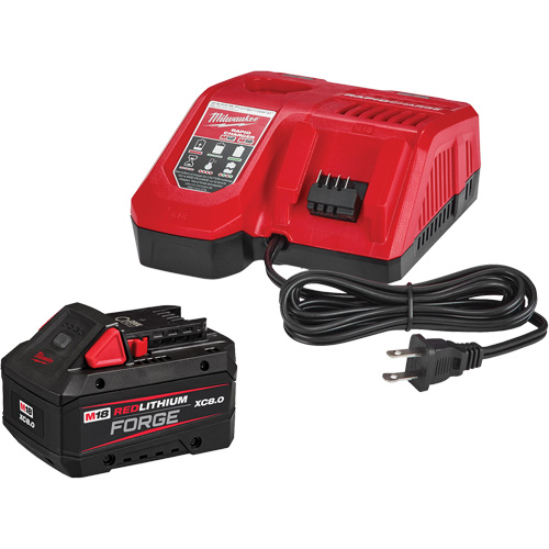M18 Redlithium Forge XC8.0 Starter Battery Kit, 18 V, Lithium-Ion R.M.G. Prévention