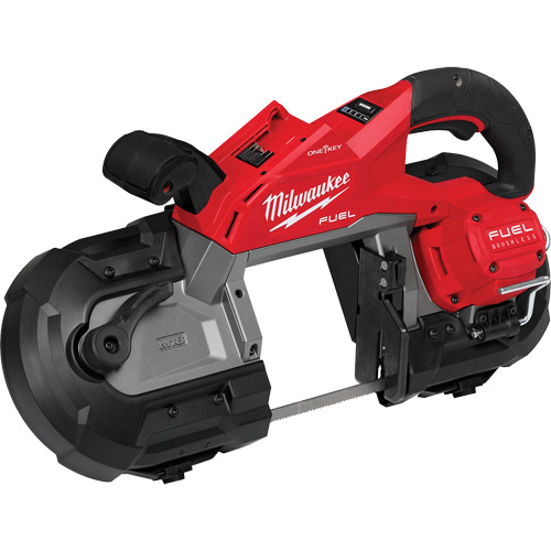 Scie &agrave; ruban &agrave; deux g&acirc;chettes pour coupes profondes M18 FUEL avec ONE-KEY, 18 V, 5" Capacit&eacute; R.M.G. Prévention