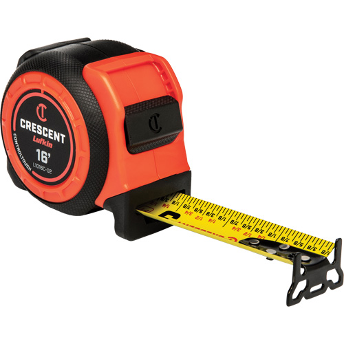 Ruban &agrave; mesurer CONTROLTOUCH, 1-3/16" x 16', Marques de goujon SAE R.M.G. Prévention