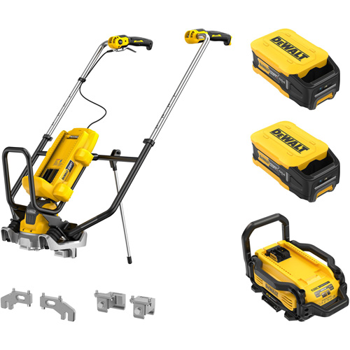 Ensemble de chape &agrave; b&eacute;ton motoris&eacute;e POWERSHIFT R.M.G. Prévention