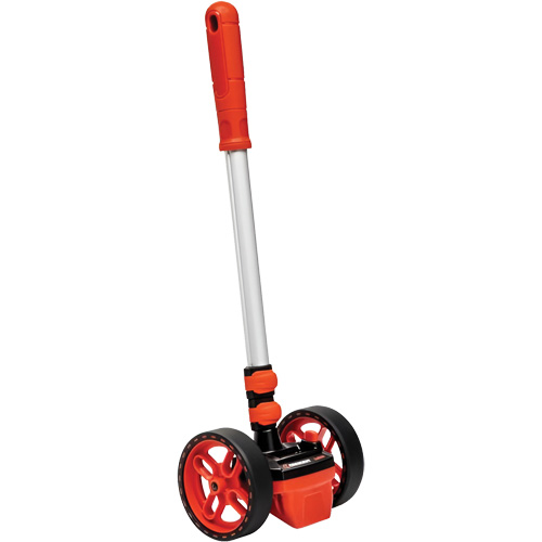 Roue de mesure &agrave; deux roues SAE , 4"/10,16 cm, Gamme de 9999', Pouces/pieds R.M.G. Prévention