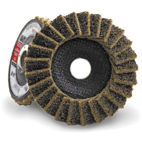 POWERBLEND SCD Surface Conditioning Flap Disc, 4-1/2" x 7/8", Type 29, Coarse Grit R.M.G. Prévention