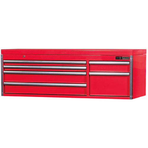 PMC5606 Pro Series Mechanics Chest, 55-1/2" W, 6 Drawers, Red R.M.G. Prévention