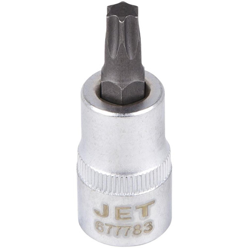 Bit Socket, Torx&reg;, T-45 x 2" L, 3/8" Drive R.M.G. Prévention