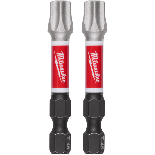 Embouts &agrave; choc SHOCKWAVE, Torx, T-45 R.M.G. Prévention