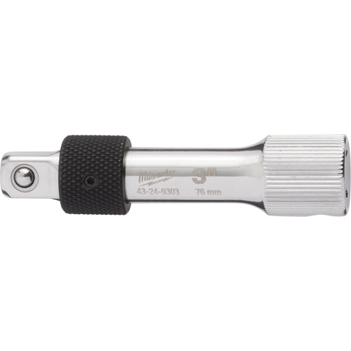 Locking Extension Socket, 3/8" Drive, 3" L R.M.G. Prévention