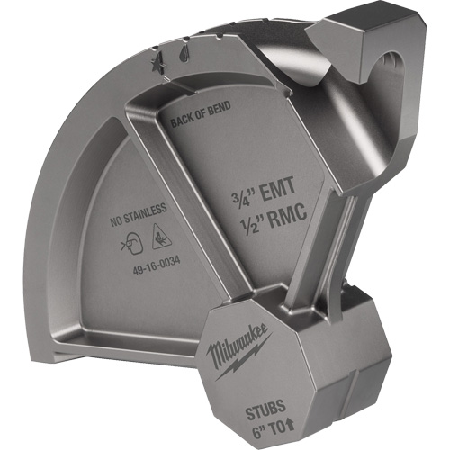 Patin de pliage de conduits 3/4” EMT/1/2” RMC R.M.G. Prévention