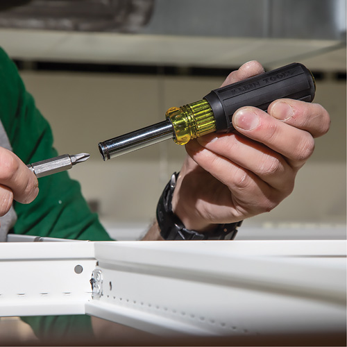 11-in-1 Magnetic Screwdriver / Nut Driver, Cushion Grip Handle R.M.G. Prévention