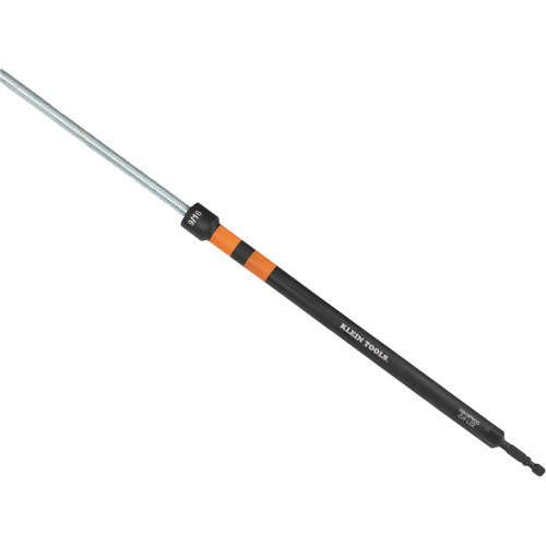 Magnetic Colour-Coded Power Nut Driver, 9/16" Drive, 11-1/5" L, Magnetic R.M.G. Prévention