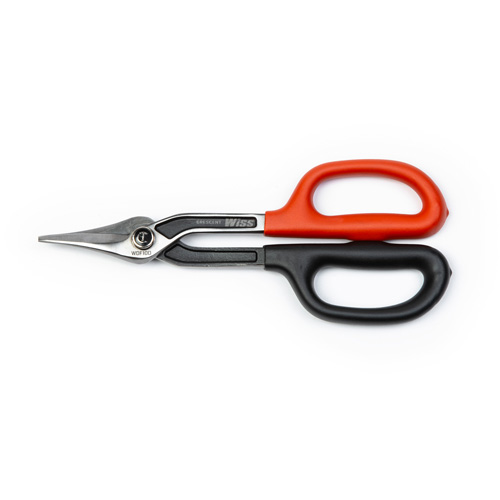 Cisaille &agrave; bec de canard pour ferblantier, Longueur de coupe de 2", Coupe Droit R.M.G. Prévention