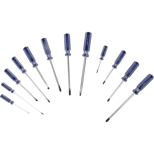 Slotted & Philips Screwdriver Kit, 12 Pcs. R.M.G. Prévention