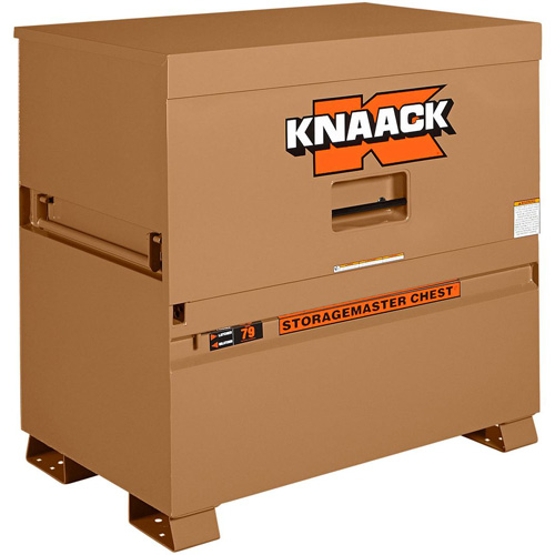 Model 79 Piano Box with 2 Padlocks, 48" W x 30" D x 49" H, Tan R.M.G. Prévention