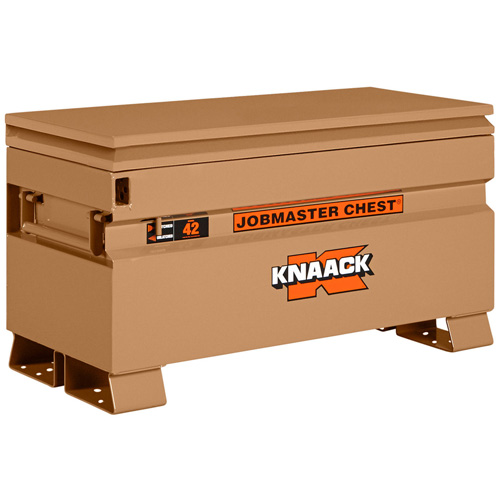 Model 42 Jobsite Chest with Padlock, 42" x 19" x 23-3/8", Steel, Tan R.M.G. Prévention