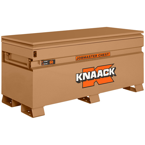 Model 60 Jobsite Chest with Padlock, 60" x 24" x 28-1/2", Steel, Tan R.M.G. Prévention