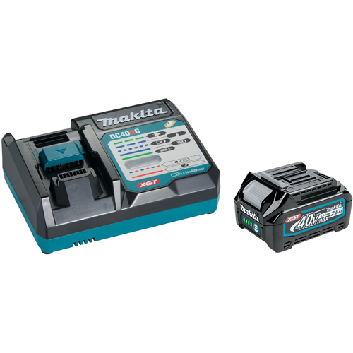 40Vmax XGT 2.5Ah Battery & Fast Charger Starter Kit, 40 V, Lithium-Ion R.M.G. Prévention