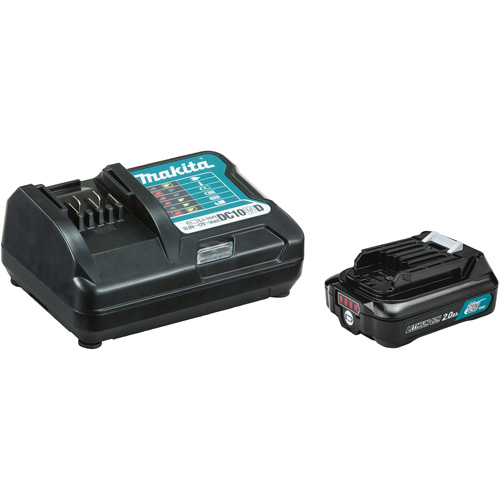 Trousse de d&eacute;marrage avec batterie 2 Ah 12Vmax CXT et chargeur standard, 12 V, Lithium-ion R.M.G. Prévention