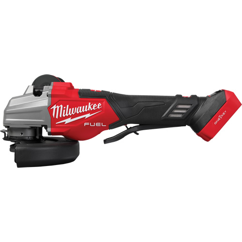 Meuleuse FUEL &agrave; double g&acirc;chette avec frein, interrupteur &agrave; palette et technologie ONE KEY, Roue de 6"/4-1/2", 18 V R.M.G. Prévention