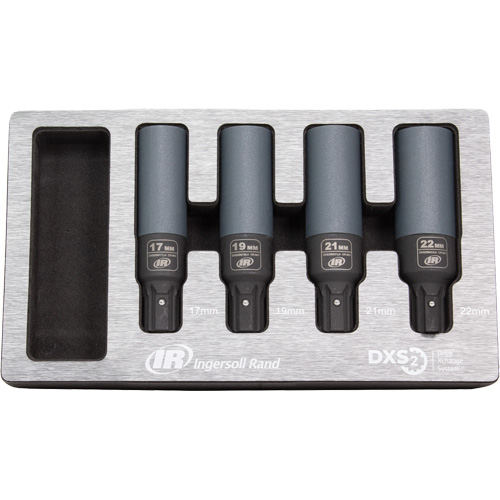 Metric Lug Nut Impact Socket Set, 4 Pcs, Impact R.M.G. Prévention