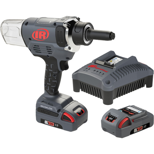 Trousse d'outil &agrave; rivets aveugles sans fil R.M.G. Prévention