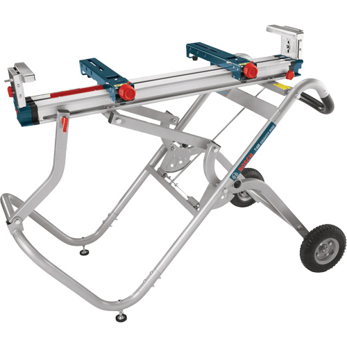 Gravity-Rise Miter Saw Stand with Wheels R.M.G. Prévention