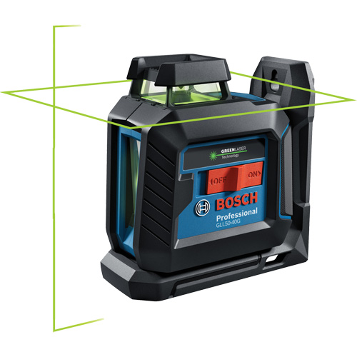 Green-Beam Self-Leveling 360° Cross-Line Laser R.M.G. Prévention