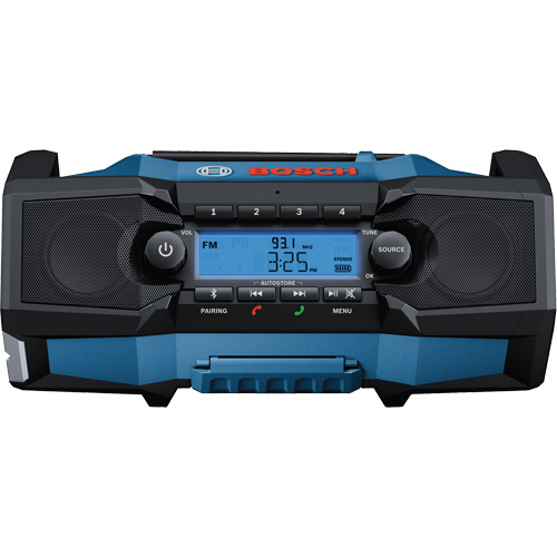 Radio de chantier compacte avec Bluetooth 5.0, Lithium-ion, 18 V R.M.G. Prévention