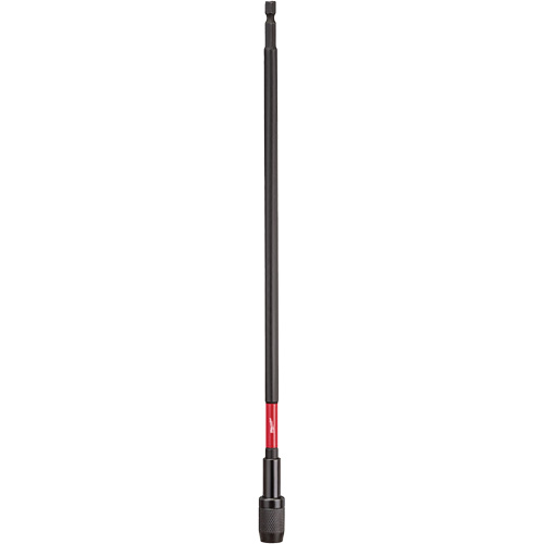 Porte-embout verrouillable SHOCKWAVE pour outil &agrave; percussion, Diam&egrave;tre max. de 1/4", Longeur de 12" R.M.G. Prévention