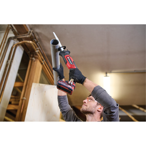 Cordless Compact One-Handed Reciprocating Saw (Tool Only), 18 V, Lithium-Ion Battery, 0-3000 SPM R.M.G. Prévention