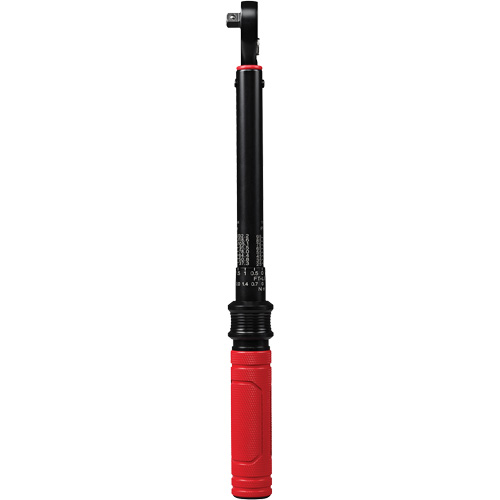 Cl&eacute; dynamom&eacute;trique, &agrave; cliquer, Entraînement 3/8" carr&eacute;, 20 - 100 lb-po/27,1 - 135,6 Nm R.M.G. Prévention