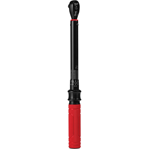 Cl&eacute; dynamom&eacute;trique, &agrave; cliquer, Entraînement 3/8" carr&eacute;, 20 - 100 lb-po/27,1 - 135,6 Nm R.M.G. Prévention