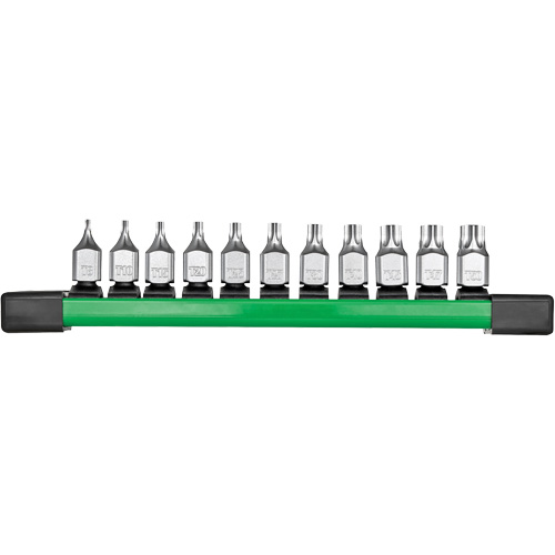 Low-Profile Bit Socket Set, Torx&reg;, 1/4" Drive, 11 Pcs R.M.G. Prévention