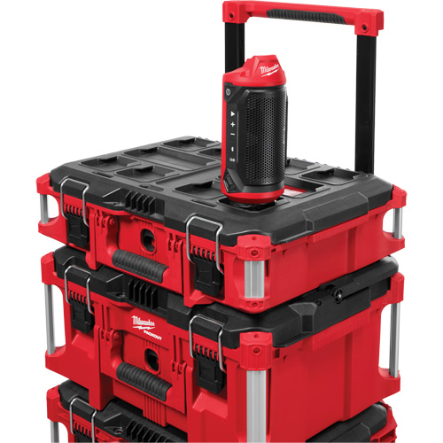 M12 Bluetooth&reg; Jobsite Speaker with PACKOUT Compatibility, Lithium-Ion, 12 V R.M.G. Prévention