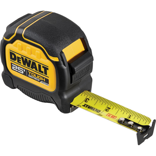TOUGHSERIES Tape Measure, 25', Imperial Graduations R.M.G. Prévention