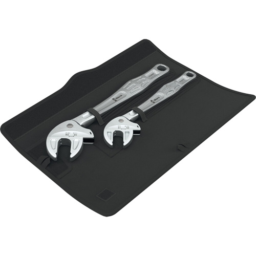 Joker 2 Self-Setting Spanner Set, Adjustable, 2 Pieces, Imperial and Metric R.M.G. Prévention
