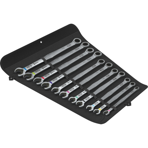 Joker 11 Spanner Set, Ratcheting Combination, 11 Pieces R.M.G. Prévention