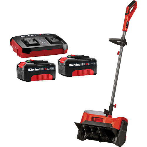 Ensemble pelle &agrave; neige sans fil 36 V avec batteries et chargeur, Largeur de 16" (40,64 cm) R.M.G. Prévention