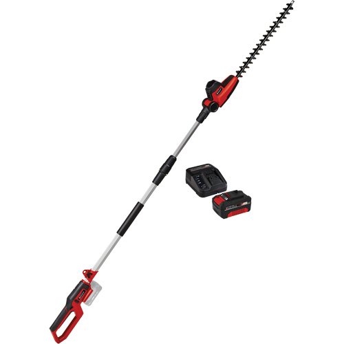 Taille-haie &agrave; perche sans fil avec batterie 4 Ah et ensemble de d&eacute;part de chargeur, 18", 18 V, &agrave; pile R.M.G. Prévention
