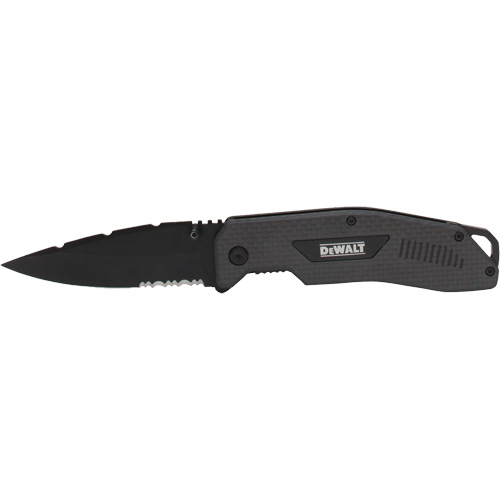 Heavy-Duty Pocket Knife, Carbon Fibre Handle R.M.G. Prévention