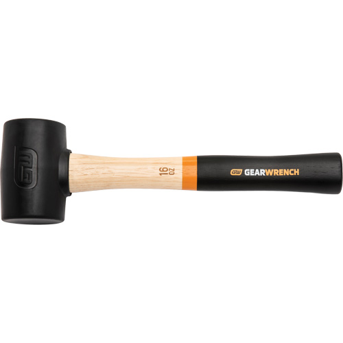 Maillet en caoutchouc, 16 oz, Prise en Bois, 13" lo R.M.G. Prévention