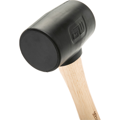 Maillet en caoutchouc, 16 oz, Prise en Bois, 13" lo R.M.G. Prévention