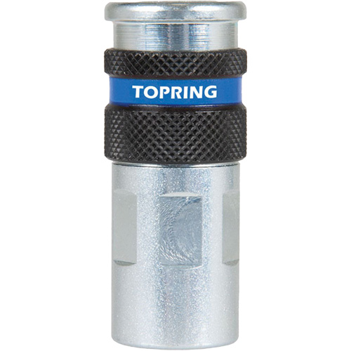 QUIKSILVER 2 Industrial Quick Coupler, Zinc-Plated Steel, 1/4", Female NPT, 362 PSI R.M.G. Prévention